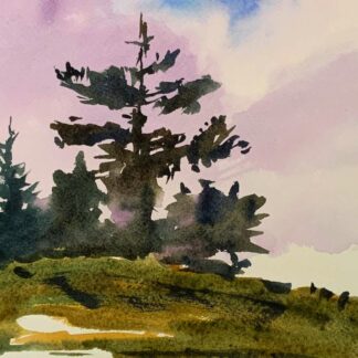 Watercolor Landscape, the Colors of Summer cod 272