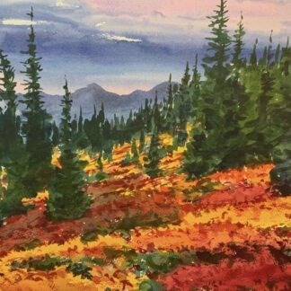Painting the landscape in Watercolor #290